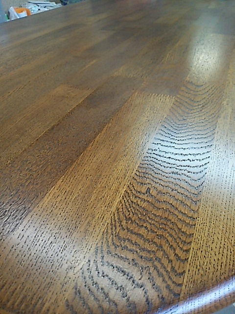 テーブル塗り替え後