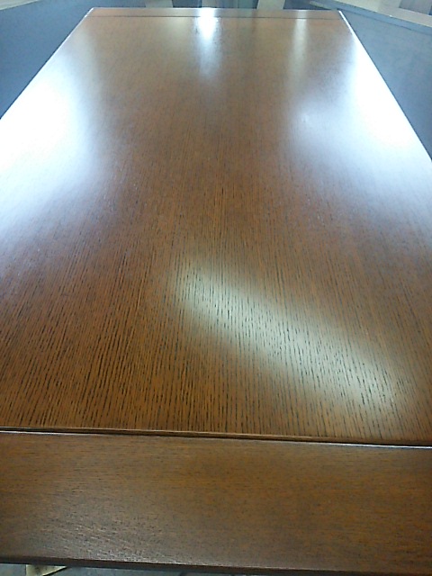 テーブル塗り替え後